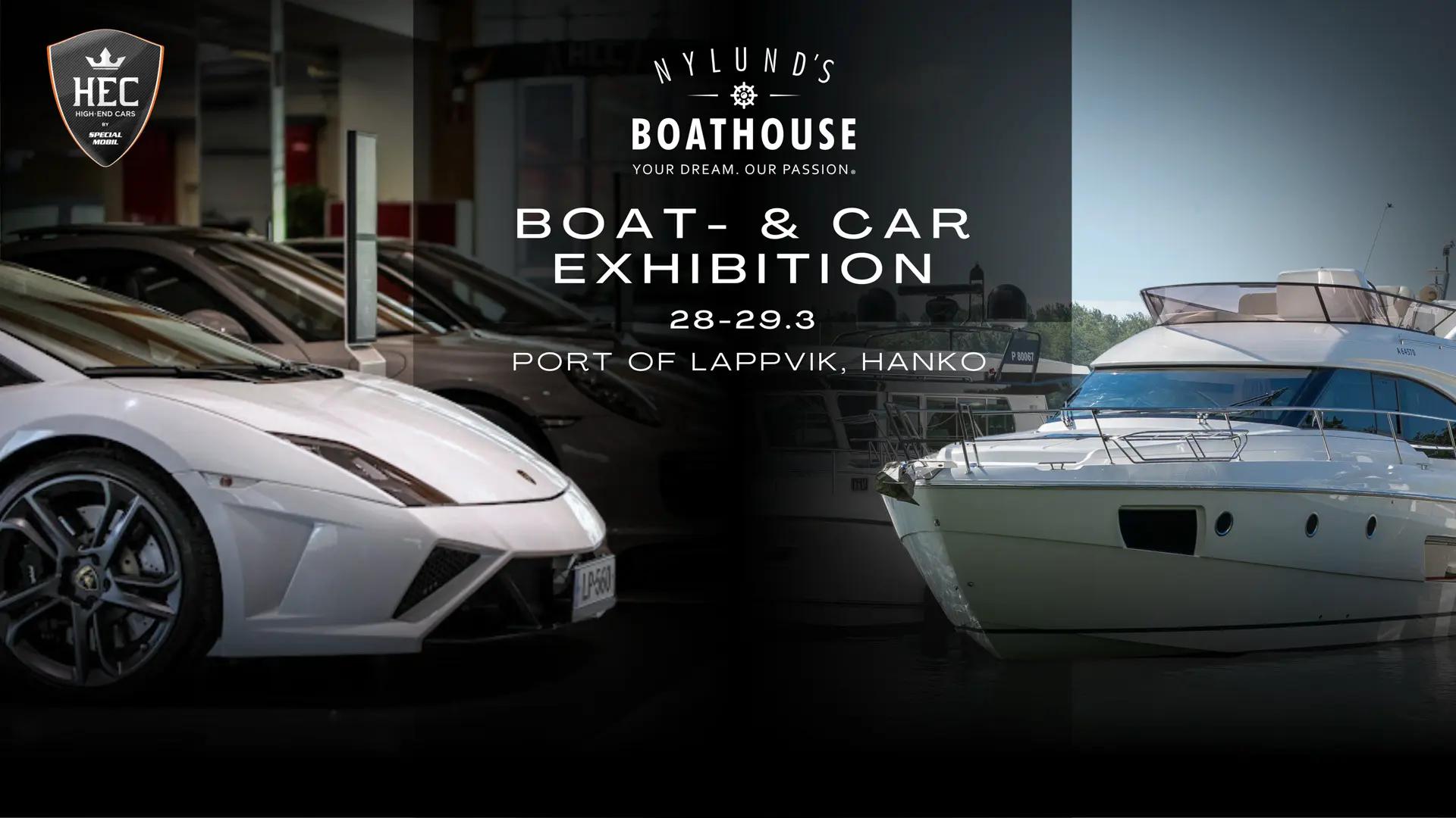 Boat & Car exhibition 28-29.3